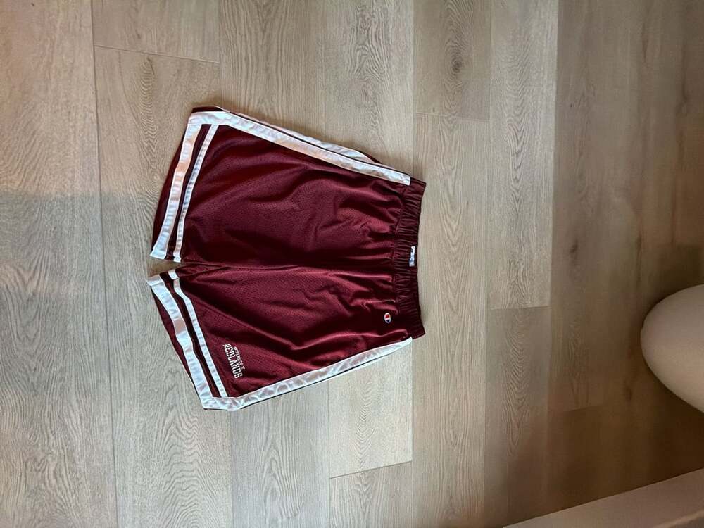 VTG university of Redlands Champion Red White Shorts XL